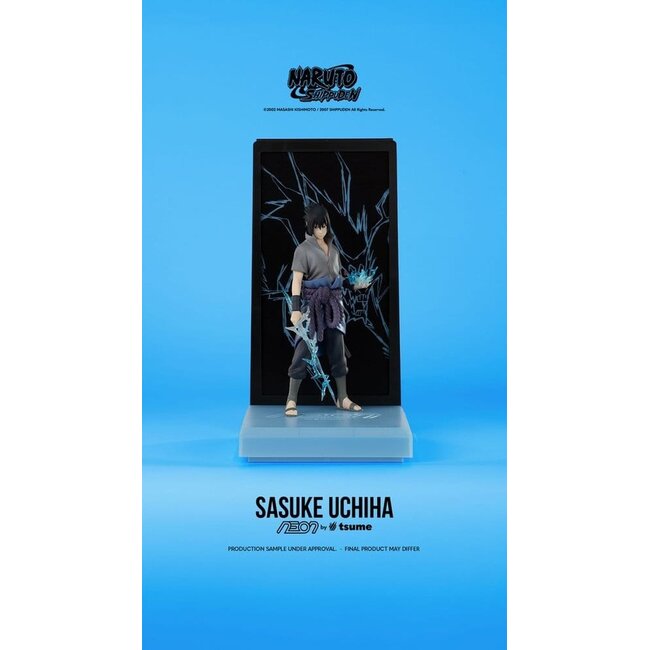 Naruto Neon Figur 1/9 Sasuke Uchiha 25 cm
