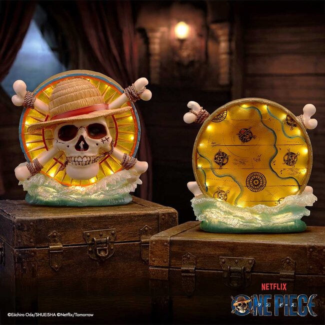 One Piece Lamp Jolly Roger 20 cm