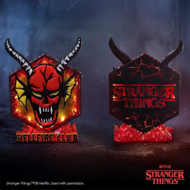 Stranger Things Table Lamp Hellfire Club 24 cm