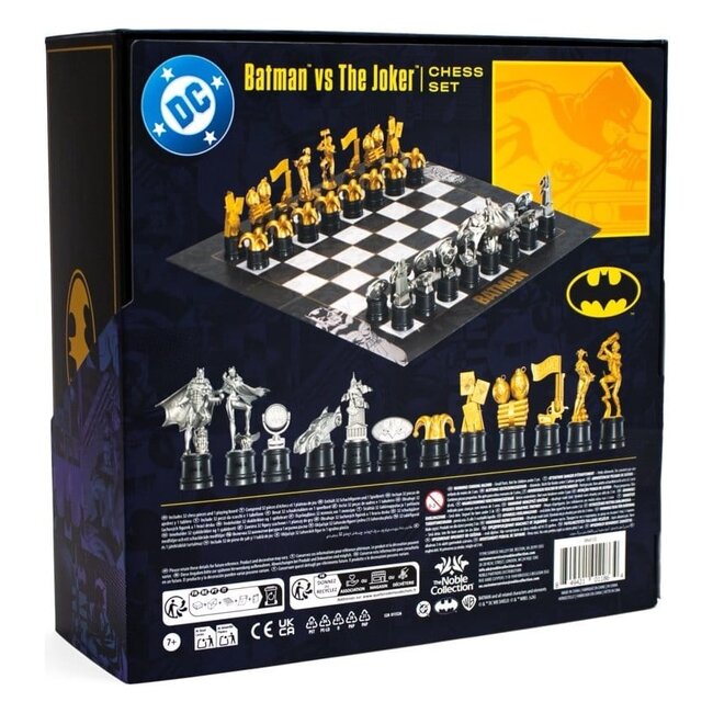 DC Comics Chess Set Batman vs. The Joker 47 cm