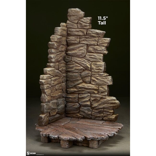 Sideshow-Display-Sockel für Figuren im Maßstab 1:6, Western-Stil, 29 cm