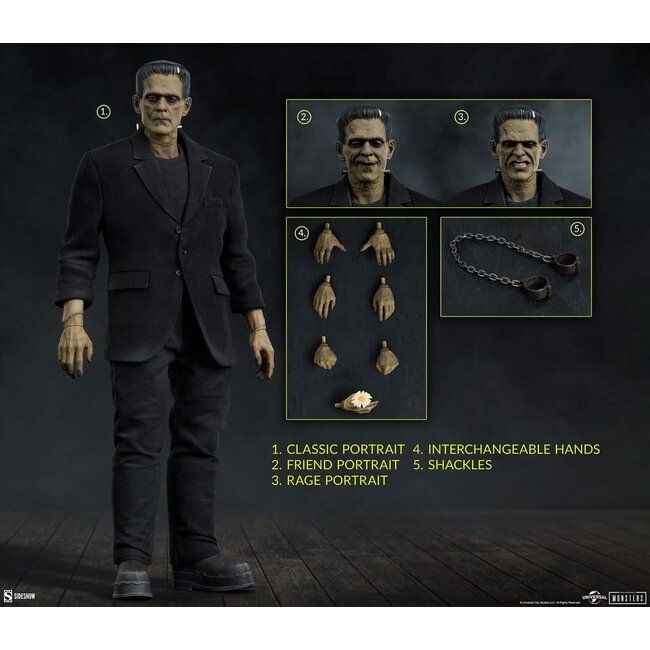 Universal Monsters Actionfigur 1/6 Frankenstein (Deluxe Edition) 33 cm