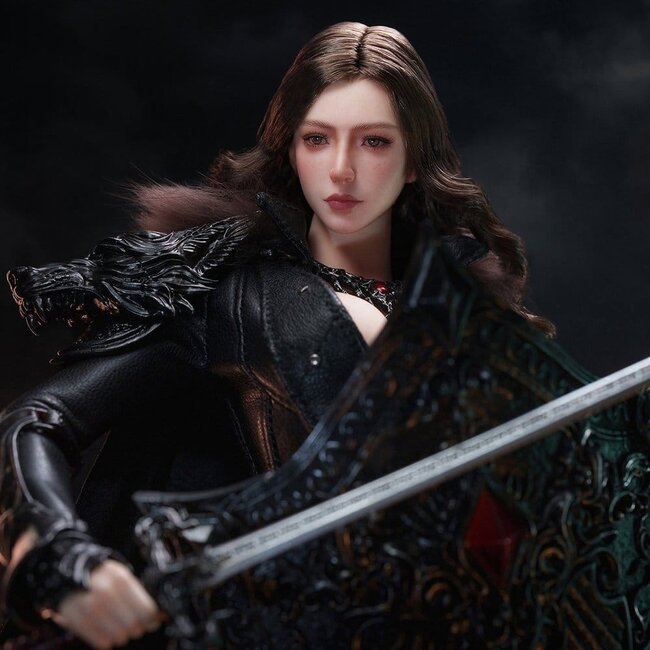 Die Verlobte aus „Das Mädchen unter Wolfs Schutz“ – Actionfigur 1/6 Eleanor (Schwarz) 30 cm