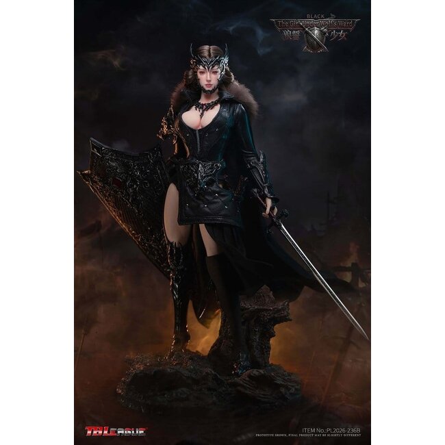 Die Verlobte aus „Das Mädchen unter Wolfs Schutz“ – Actionfigur 1/6 Eleanor (Schwarz) 30 cm