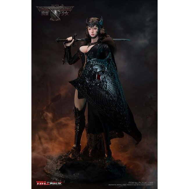 The Girl Under Wolf's Ward Action Figure 1/6 Eleanor (Black) 30 cm