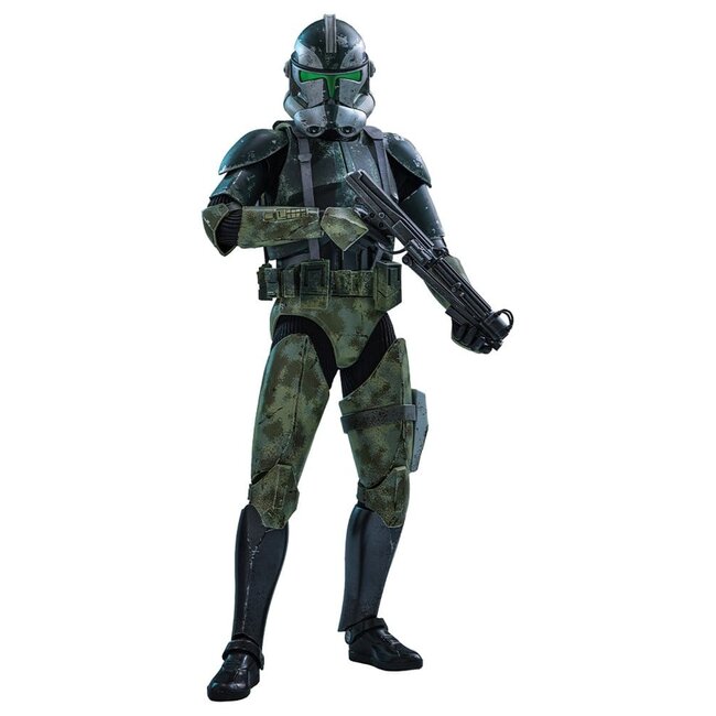 Hot Toys Star Wars Movie Masterpiece Actionfigur 1/6 Clone Commander Gree 30 cm