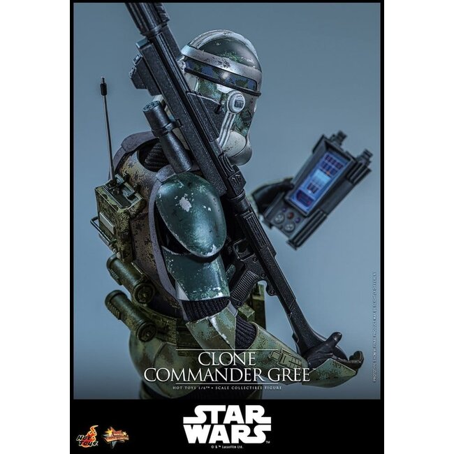 Star Wars Movie Masterpiece Actionfigur 1/6 Clone Commander Gree 30 cm