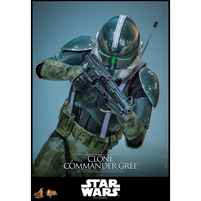 Star Wars Movie Masterpiece Action Figure 1/6 Clone Commander Gree 30 cm