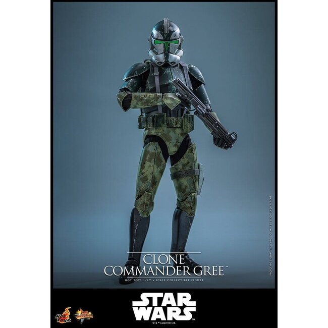 Star Wars Movie Masterpiece Action Figure 1/6 Clone Commander Gree 30 cm