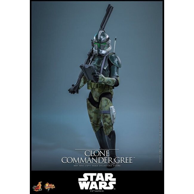 Star Wars Movie Masterpiece Actionfigur 1/6 Clone Commander Gree 30 cm