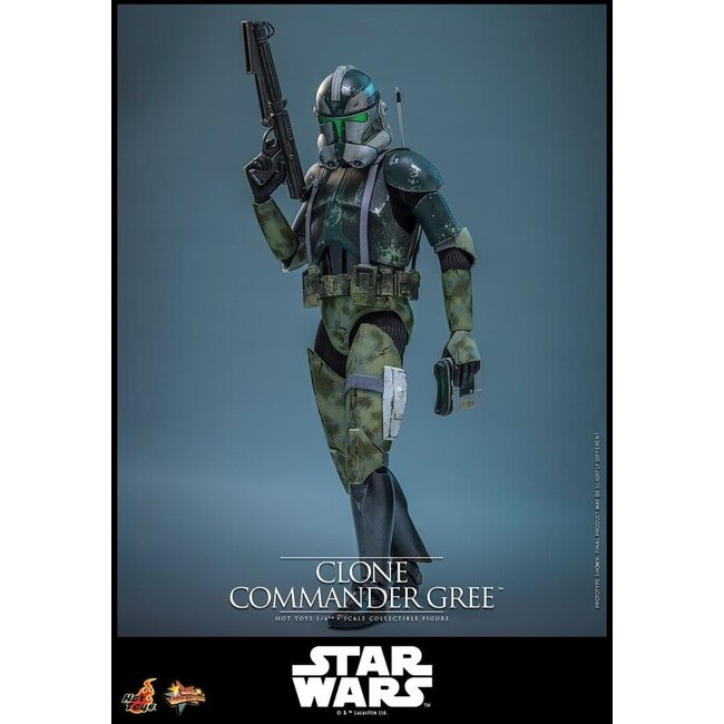 Star Wars Movie Masterpiece Action Figure 1/6 Clone Commander Gree 30 cm
