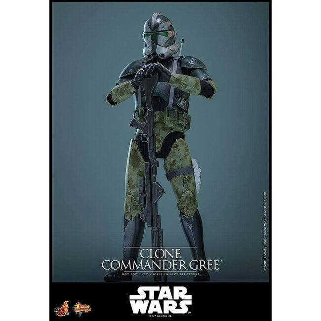 Star Wars Movie Masterpiece Actionfigur 1/6 Clone Commander Gree 30 cm