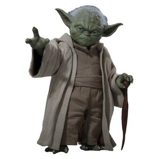 Hot Toys Star Wars: Revenge of the Sith Movie Masterpiece Action Figure 1/6 Yoda 14 cm