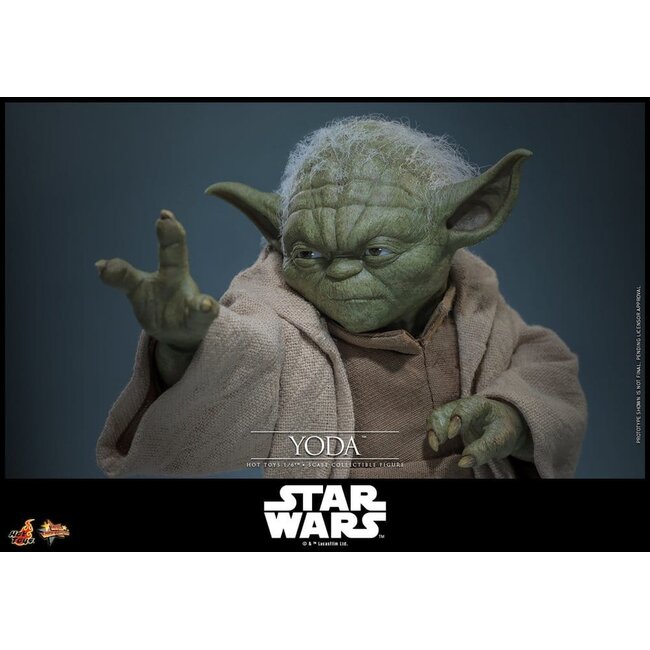 Star Wars: Die Rache der Sith – Film-Meisterwerk-Actionfigur 1/6 Yoda 14 cm