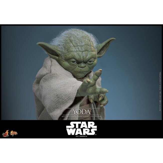 Star Wars: Die Rache der Sith – Film-Meisterwerk-Actionfigur 1/6 Yoda 14 cm