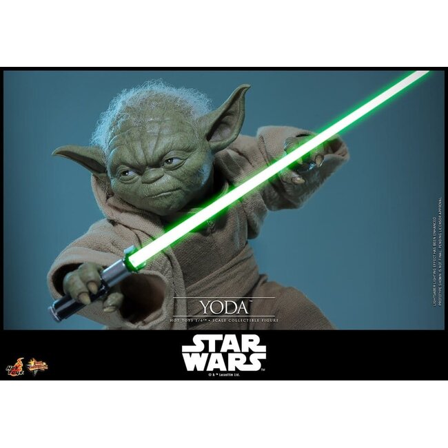Star Wars: Revenge of the Sith Movie Masterpiece Action Figure 1/6 Yoda 14 cm