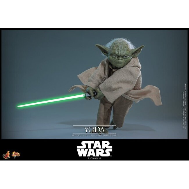 Star Wars: Revenge of the Sith Movie Masterpiece Action Figure 1/6 Yoda 14 cm