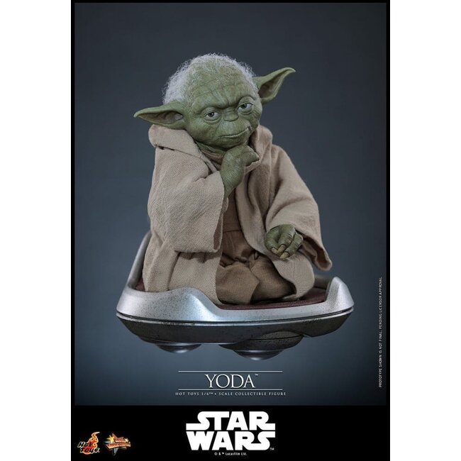 Star Wars: Revenge of the Sith Movie Masterpiece Action Figure 1/6 Yoda 14 cm