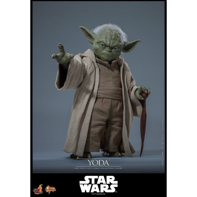 Star Wars: Die Rache der Sith – Film-Meisterwerk-Actionfigur 1/6 Yoda 14 cm