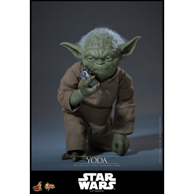Star Wars: Revenge of the Sith Movie Masterpiece Action Figure 1/6 Yoda 14 cm