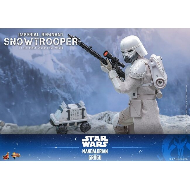 Star Wars: The Mandalorian & Grogu Movie Masterpiece Action Figure 1/6 Imperial Remnant Snowtrooper 30 cm