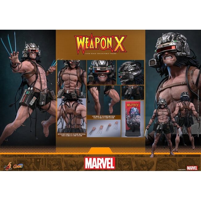 Marvel Comic Masterpiece Actionfigur 1/6 Waffe X 31 cm