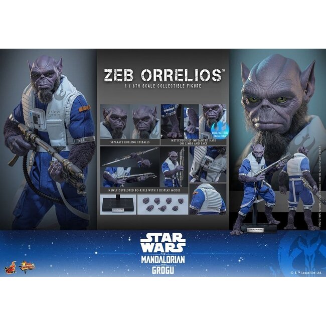 Star Wars Movie Masterpiece Action Figure 1/6 Zeb Orrelios 33 cm