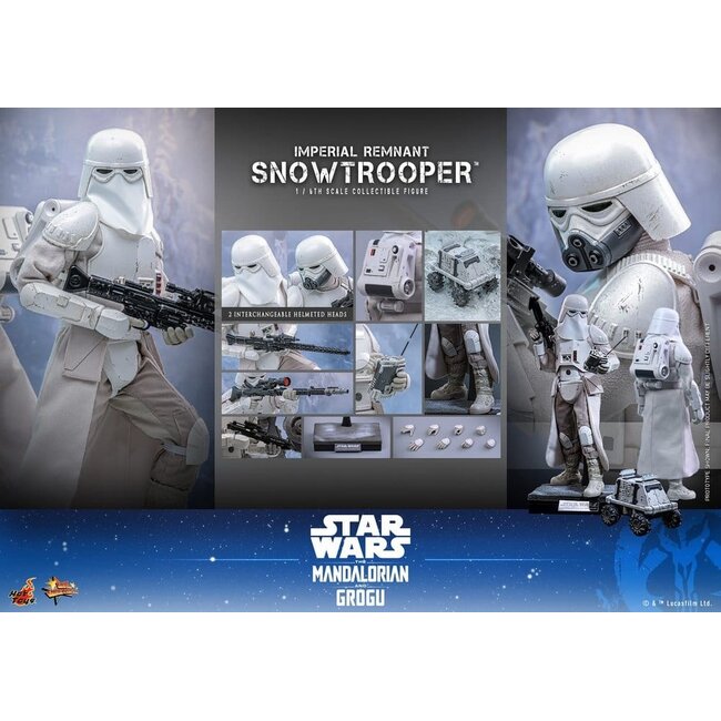 Star Wars: The Mandalorian & Grogu Movie Masterpiece Action Figure 1/6 Imperial Remnant Snowtrooper 30 cm