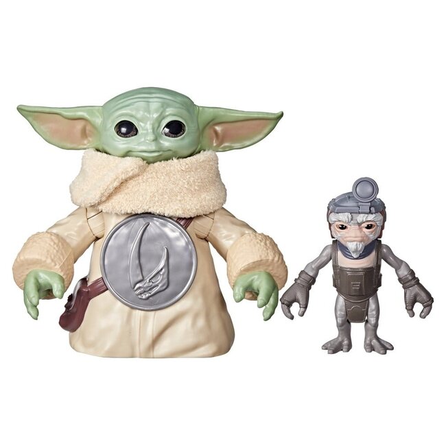 Star Wars: The Mandalorian & Grogu Elektronische Actionfigur Huggin' Grogu & Anzellan 17 cm