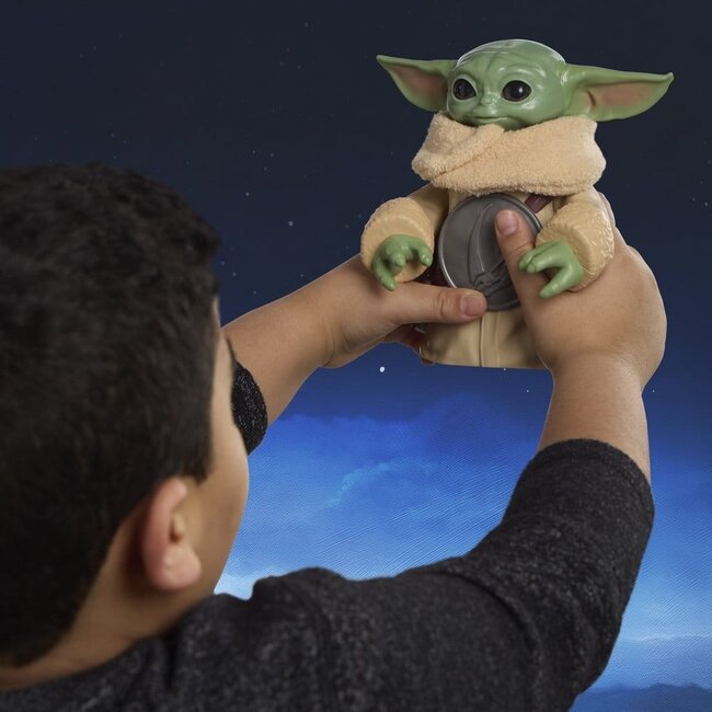 Star Wars: The Mandalorian & Grogu Elektronische Actionfigur Huggin' Grogu & Anzellan 17 cm