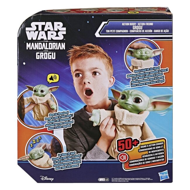 Star Wars: The Mandalorian & Grogu Action Buddy Grogu 25 cm