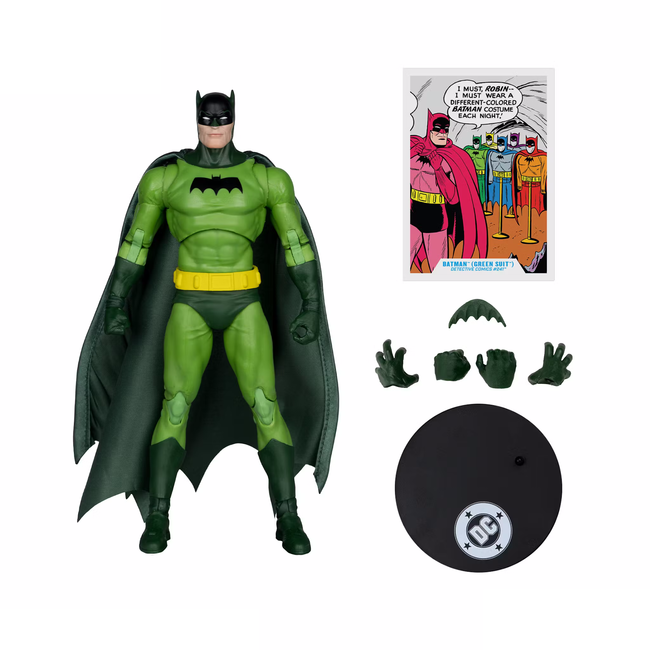 DC Multiverse Action Figure Green Batman (Green Suit) (Red Platinum Edition) 18 cm