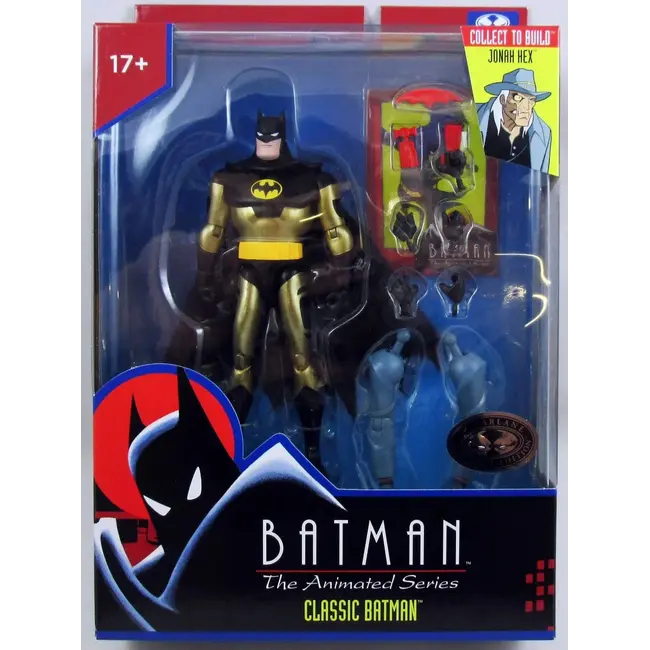 McFarlane Toys Batman: The Animated Series DC Direct Build-A Action Figures Wave 5 Classic Batman (Platinum Edition) 15 cm