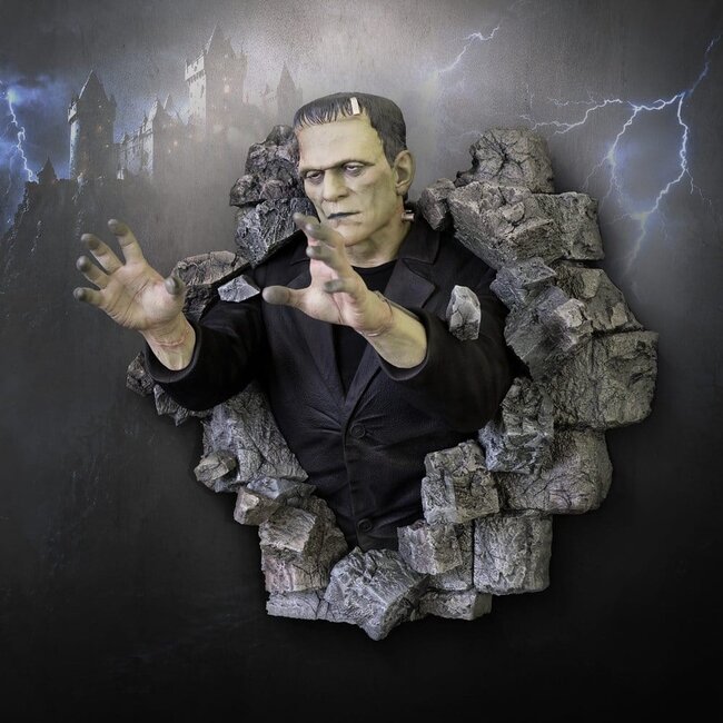 Frankenstein-Wandskulptur 48 cm