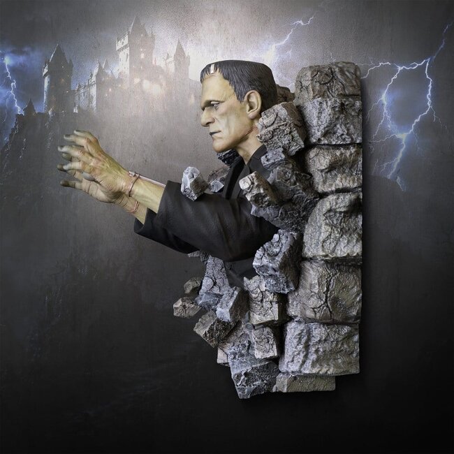 Frankenstein-Wandskulptur 48 cm