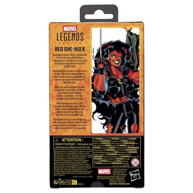 Hulk Marvel Legends Actionfigur Rote She-Hulk 15 cm