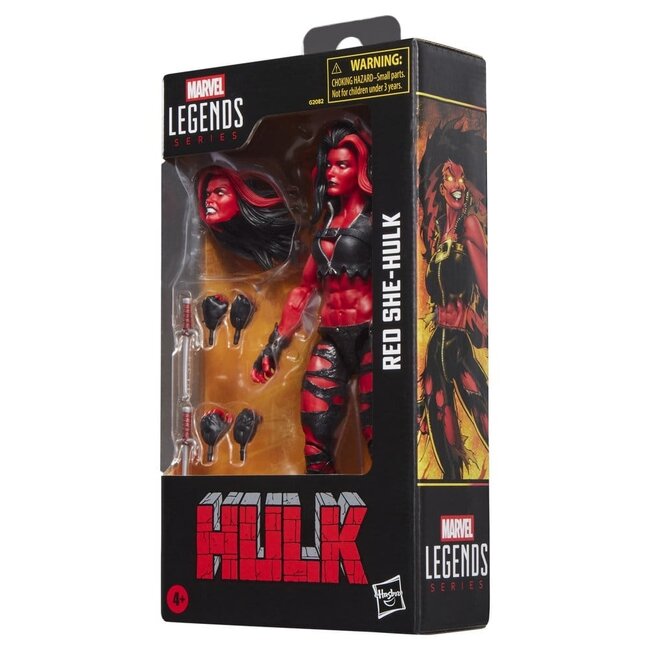 Hulk Marvel Legends Actionfigur Rote She-Hulk 15 cm