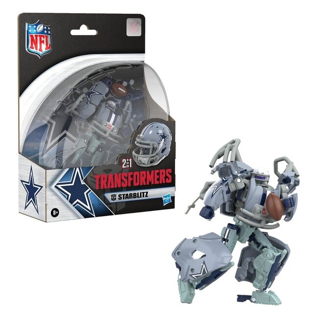 Hasbro Transformers x NFL Actionfigur Dallas Cowboys: Starblitz 14 cm