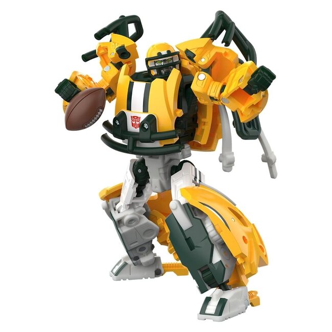 Transformers x NFL Action Figure Green Bay Packers: Tundra Prime 14 cm