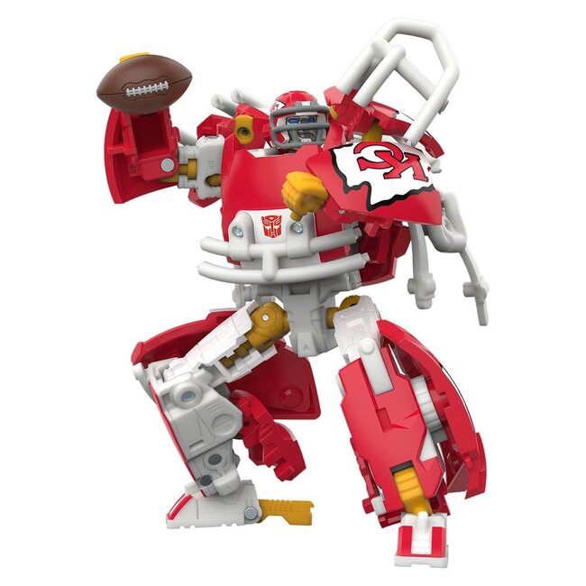 Transformers x NFL Actionfigur Kansas City Chiefs: KC-59 14 cm