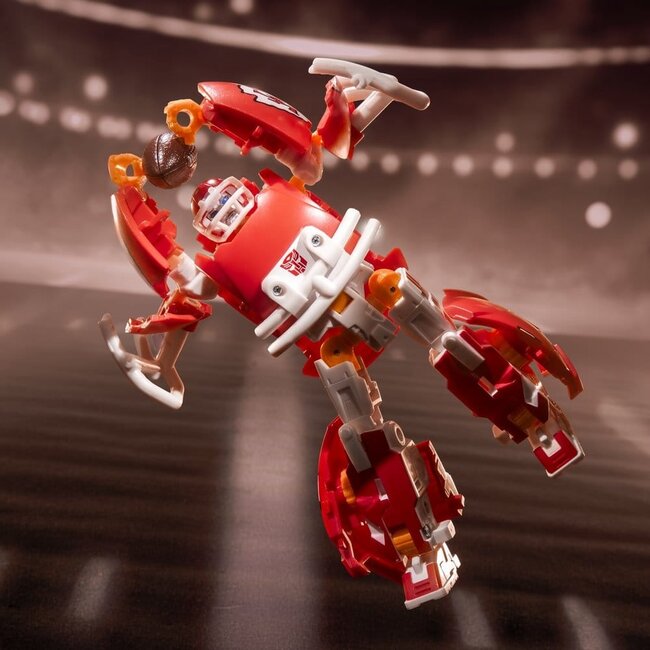 Transformers x NFL Actionfigur Kansas City Chiefs: KC-59 14 cm