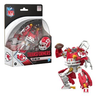 Hasbro Transformers x NFL Action Figure Kansas City Chiefs: KC-59 14 cm