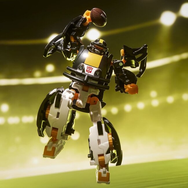 Transformers x NFL Actionfigur Pittsburgh Steelers: Steelsmash 14 cm