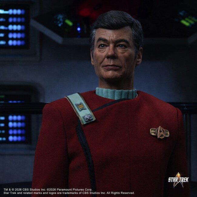 Star Trek II: Der Zorn des Khan Actionfigur 1/6 Dr. Leonard McCoy Kobayashi Maru Version 30 cm