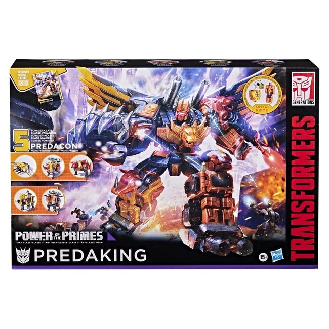 Transformers Power of the Primes Combiner Actionfigur Predaking 45 cm