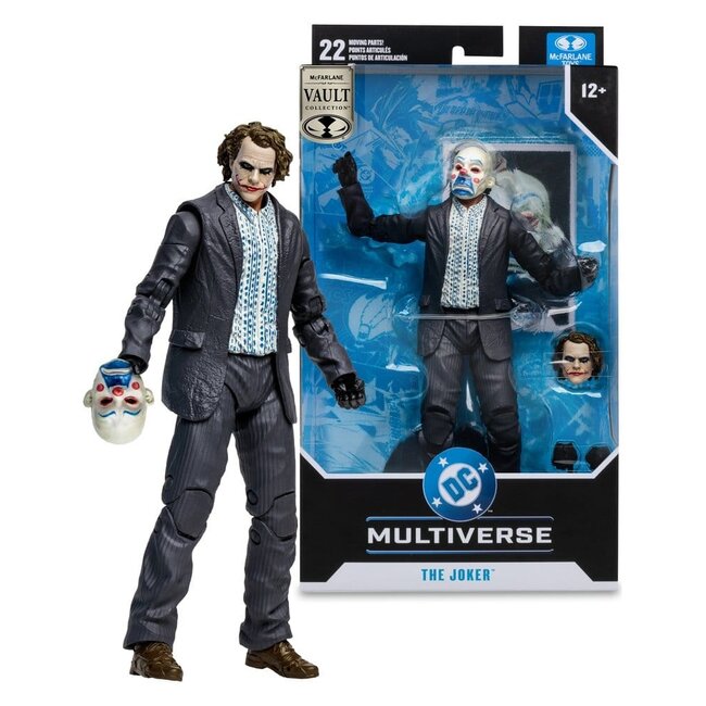 DC Multiverse McFarlane Vault Collection Action Figure The Joker (Bank Robber) (The Dark Knight) 18 cm