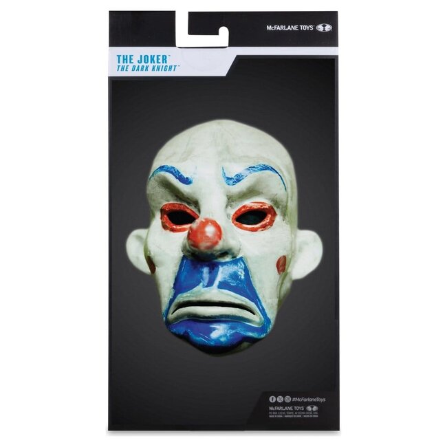 DC Multiverse McFarlane Vault Collection Actionfigur: Der Joker (Bankräuber) (The Dark Knight) 18 cm