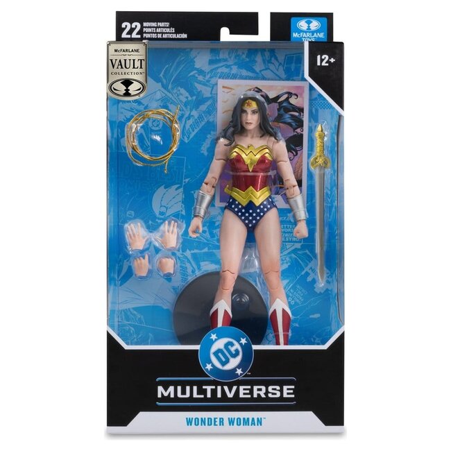 DC Multiverse McFarlane Vault Collection Action Figure Wonder Woman (Classic) 18 cm