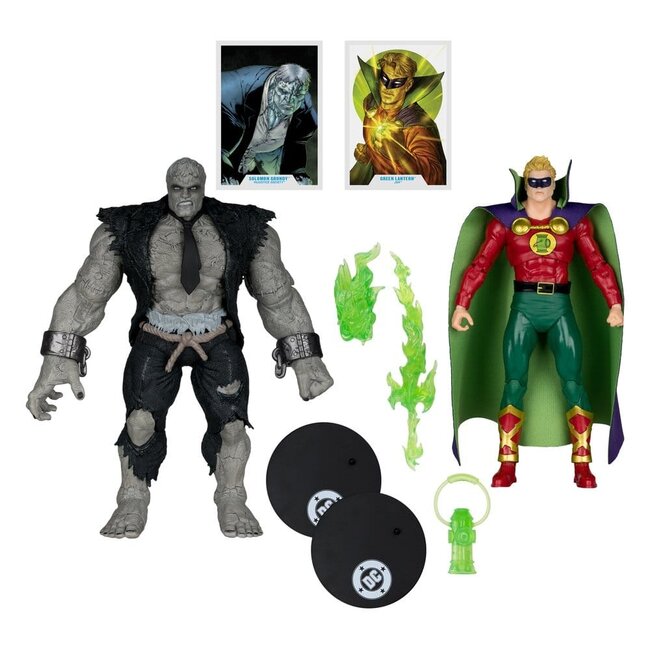 DC Multiverse Actionfiguren 2er-Pack Solomon Grundy vs. Green Lantern 18 cm