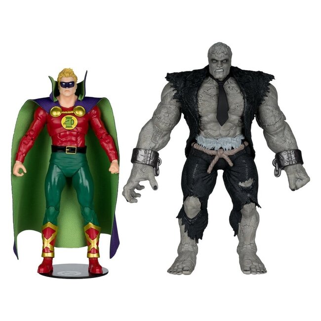DC Multiverse Actionfiguren 2er-Pack Solomon Grundy vs. Green Lantern 18 cm